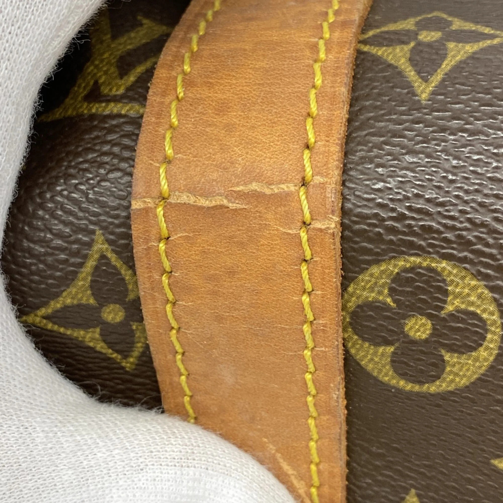 LOUIS VUITTON Authentic Brown Monogram Keepall 45 Boston Bag - Picture 6 of 10